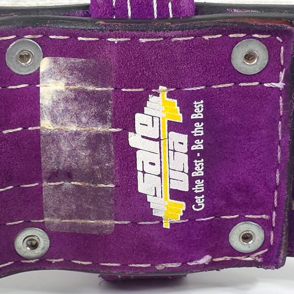 SAFE U.S.A. 10mm Single-Pronged PURPLE Powerlifting Belt SIZE XL ??? LENGTH 51in main image 8